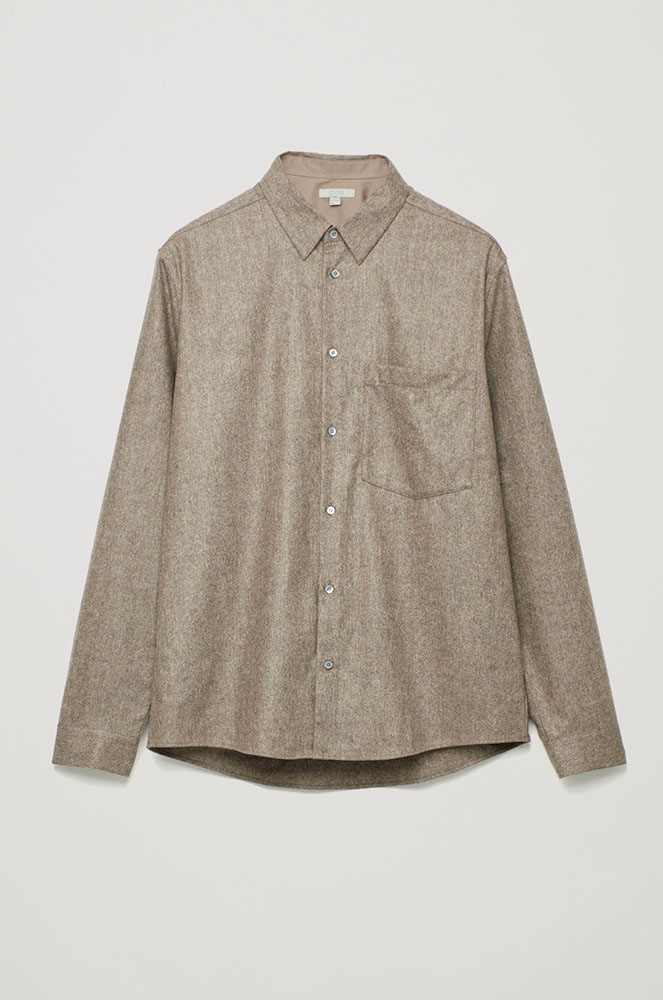 Camisa de franel·la COS