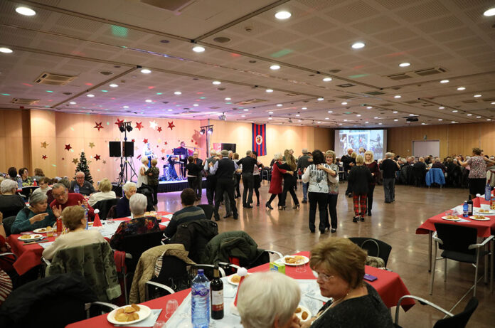 Festa de nadal de la gent gran andorra la vella