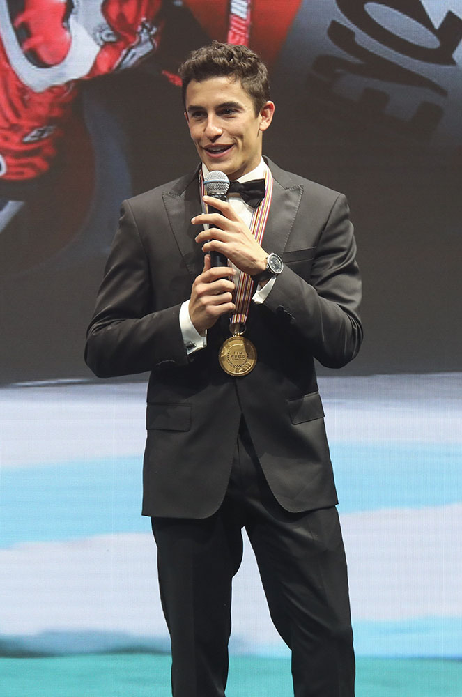 Marc Márquez FIM awards 2018 andorra