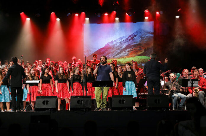 Assaig general concert grossband