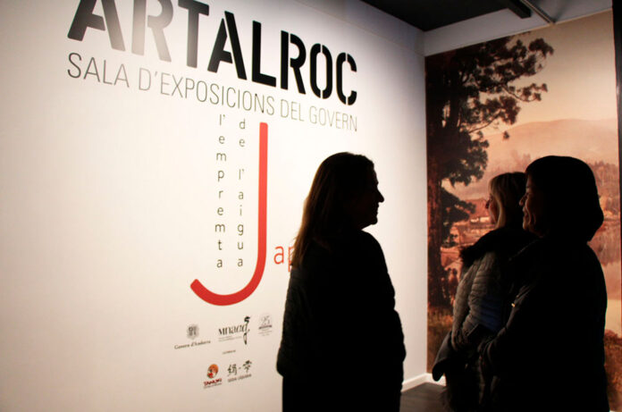 Artalroc exposició japó l'empremta de l'aigua