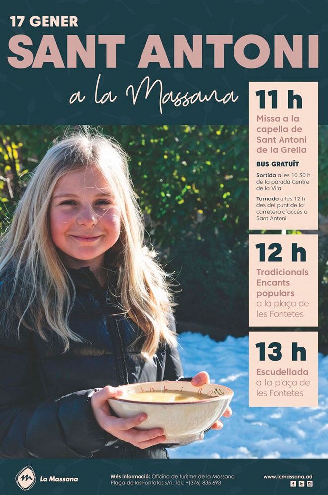 Diada de Sant Antoni Agenda La Massana