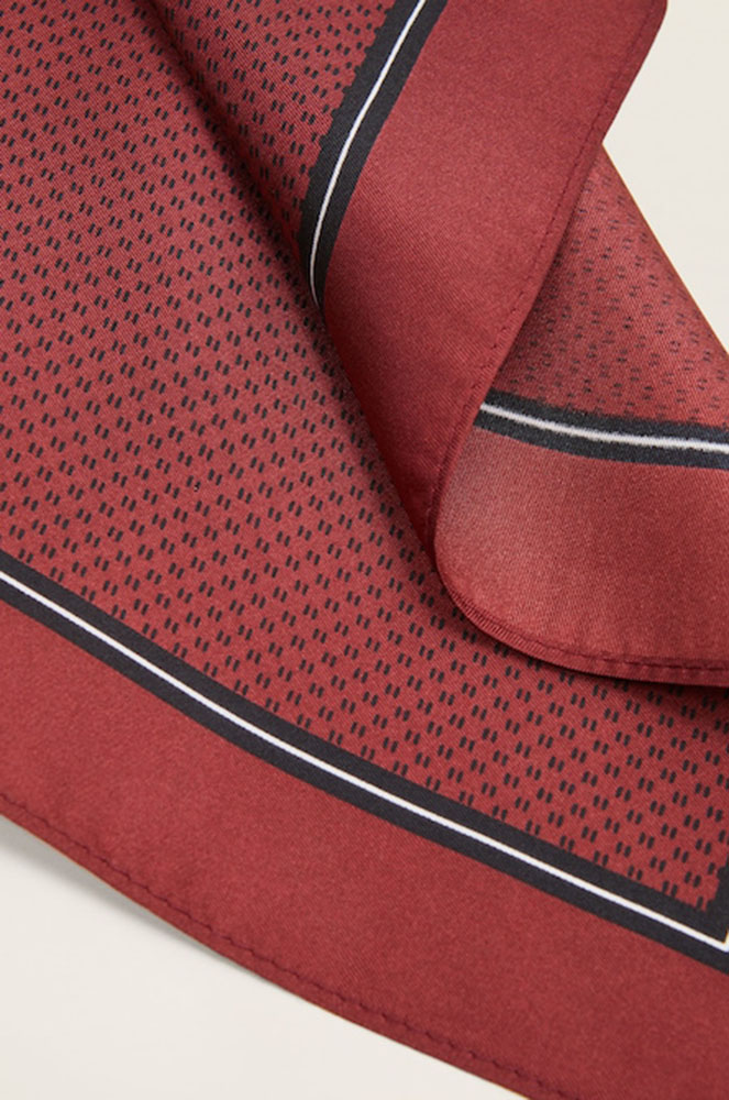 Fulard estampat mango