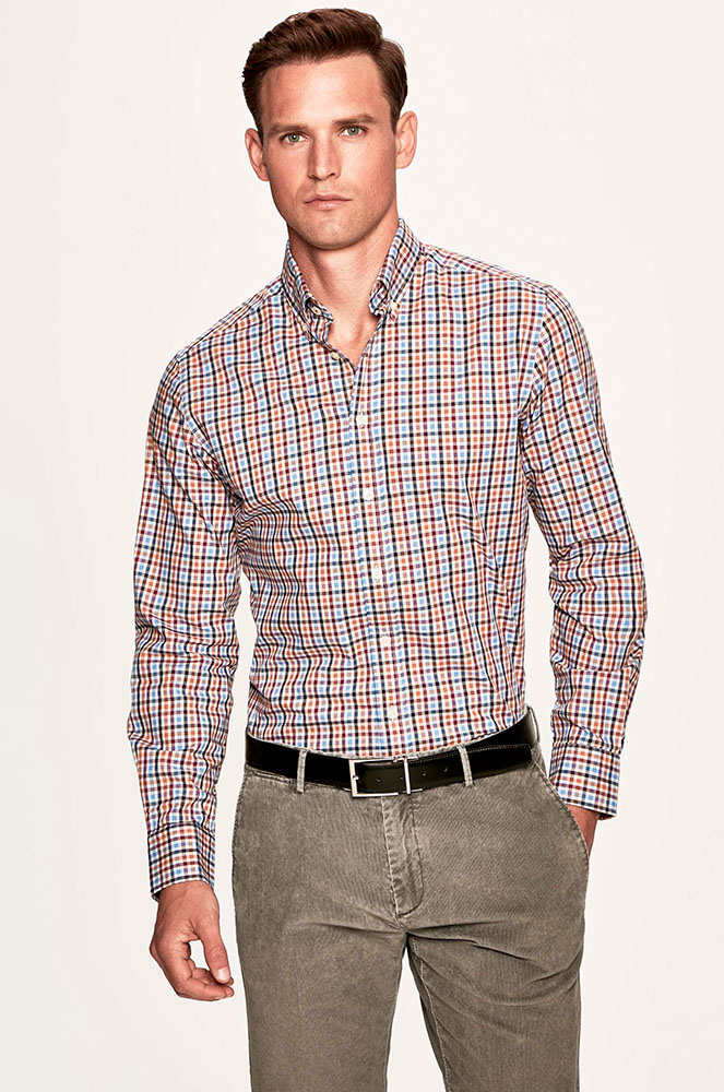 Camisa de quadres hackett