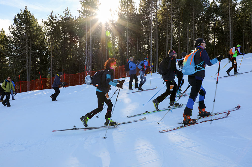 Atletes de la cursa Pal Skimo VIP 2019