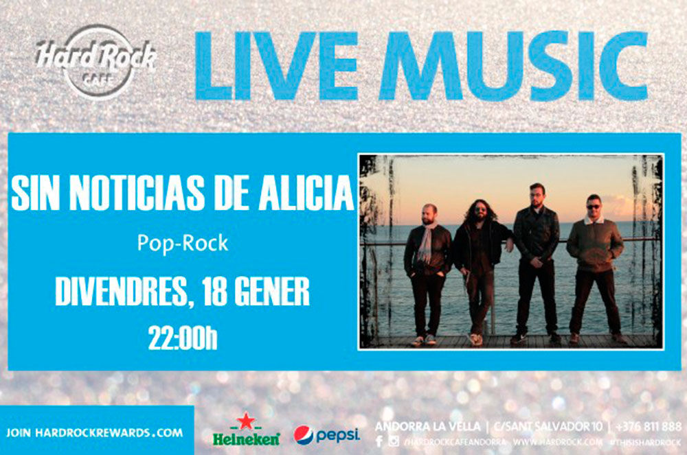 Hard Rock Cafè Concerts Agenda Andorra La Vella