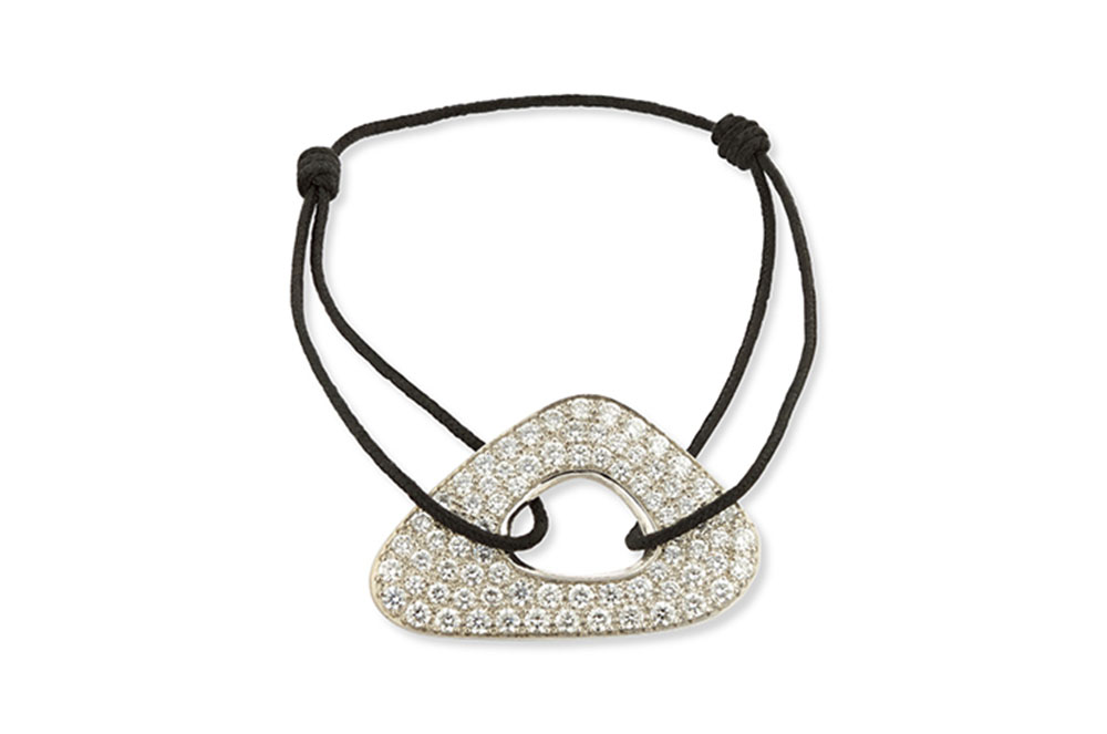 Polsera d’or blanc vasari