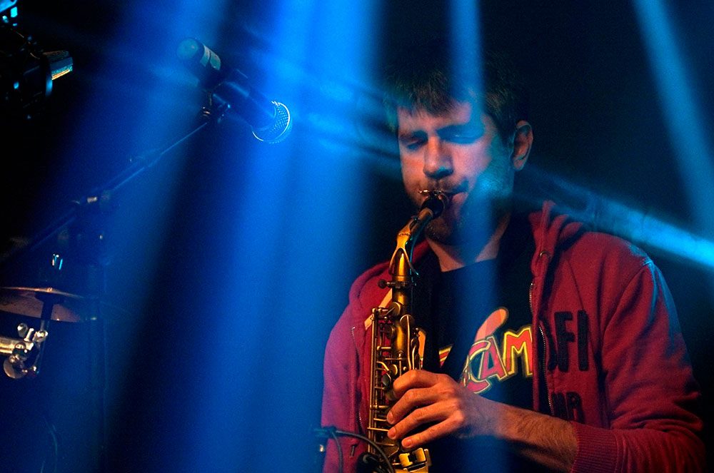 Saxofonista Els Pali