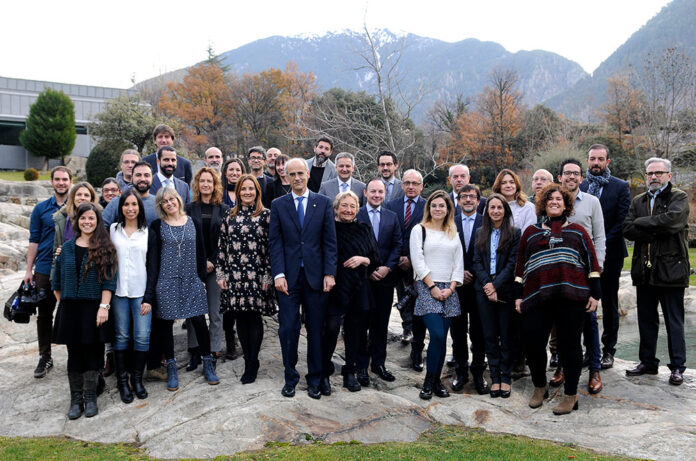 Esmorzar de nadal del govern de Toni Martí amb la premsa