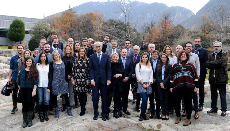 Esmorzar de nadal del govern de Toni Martí amb la premsa