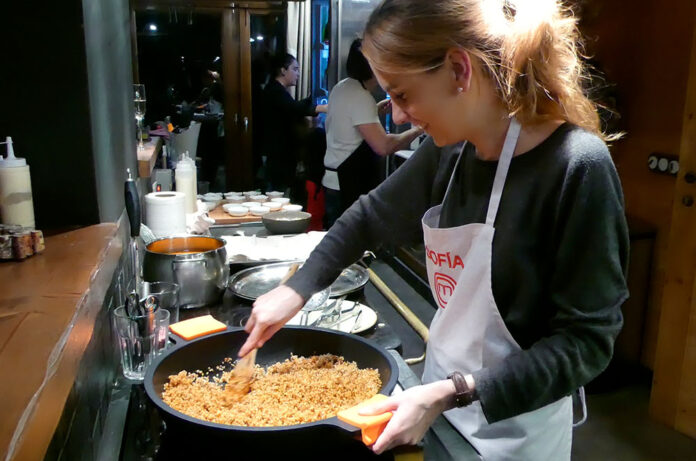 Sofía Cuinant a la borda del pi