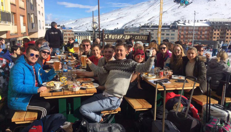 Clients del Restaurant L’Husky