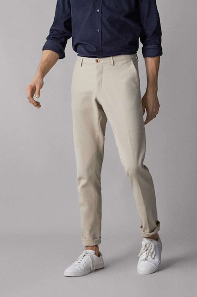 Pantalons rectes massimo dutti