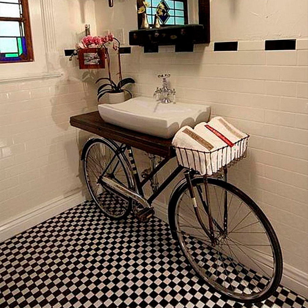 Consells de bricolatge bici al lavabo