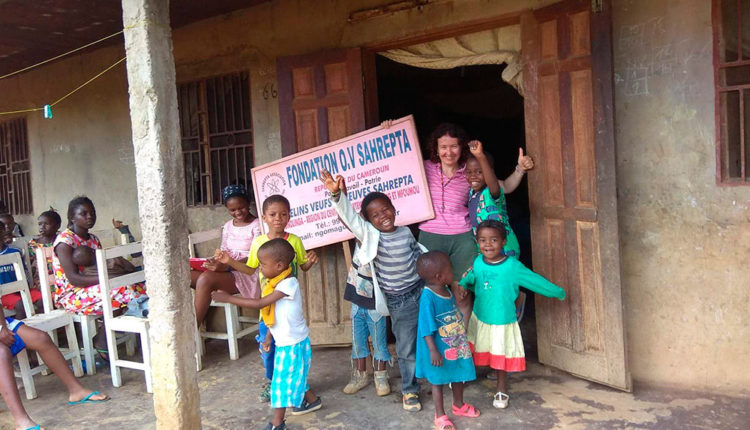 Meritxell Farrero a Àfrica