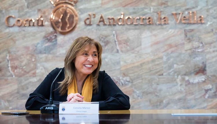 Conxita Marsol cònsol major d'Andorra la Vella
