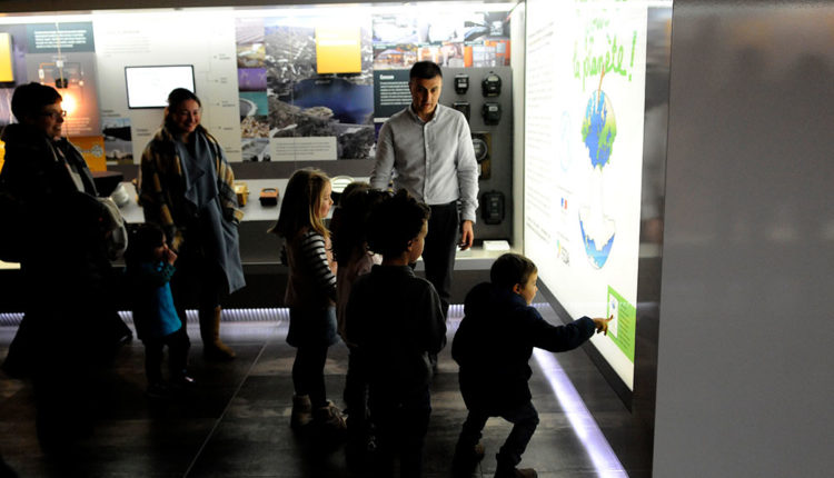 Inauguració exposició ça chauffe pour la planète.11-01-2