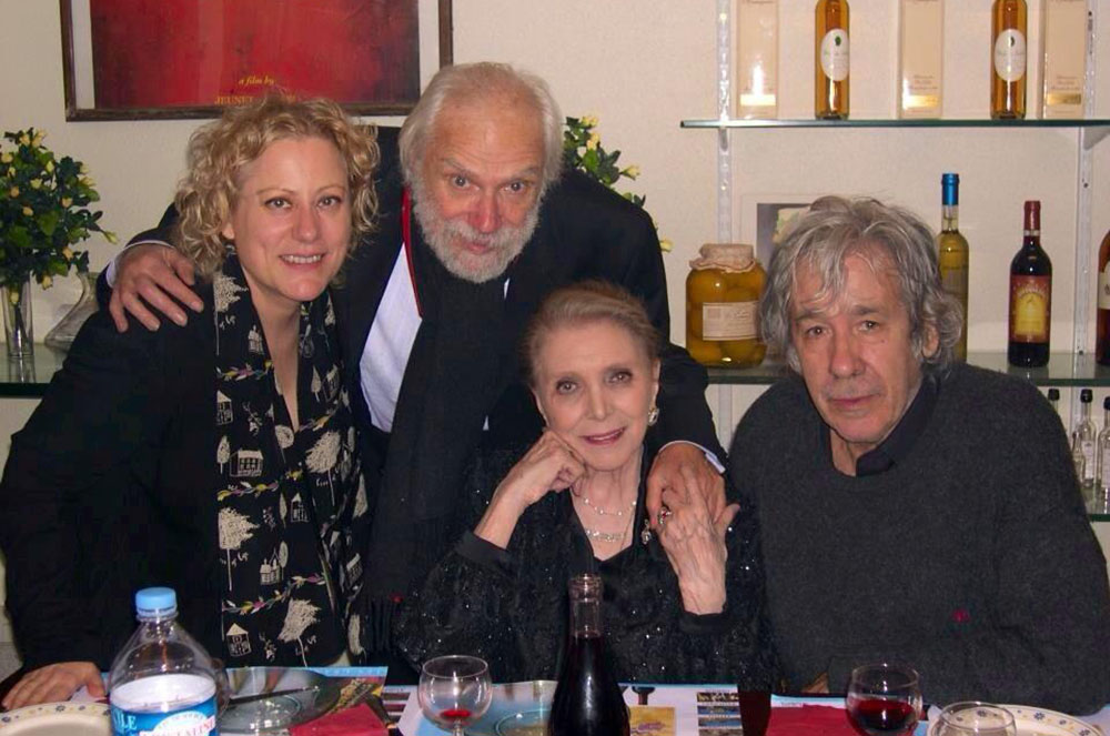 Marina Rossell amb Paco Pradera