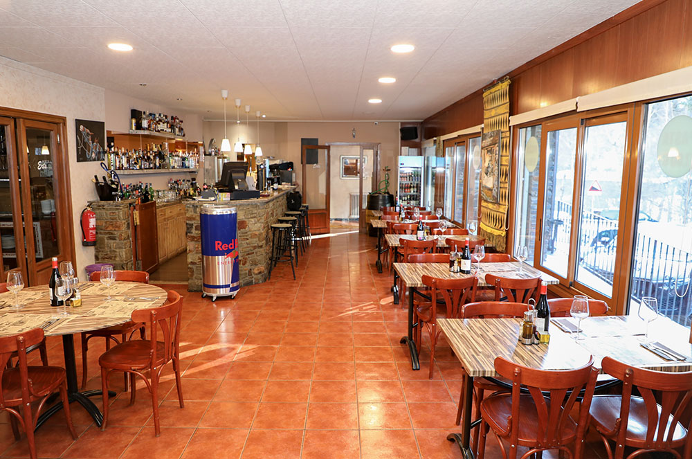 Sala del restaurant La Burrata