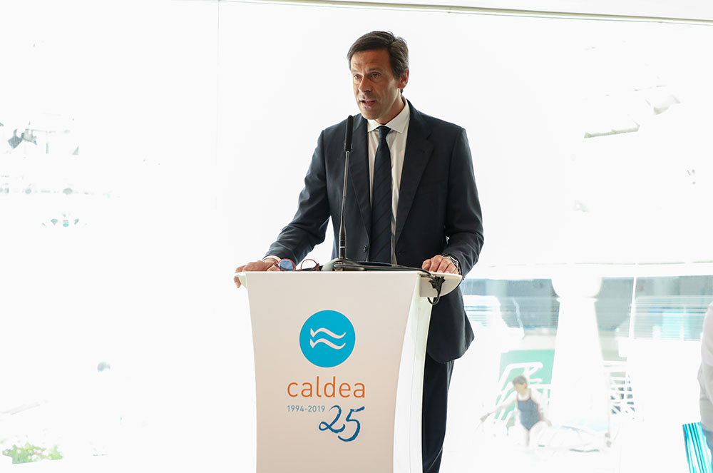 Discurs Miguel Pedregal 25è aniversari de Caldea