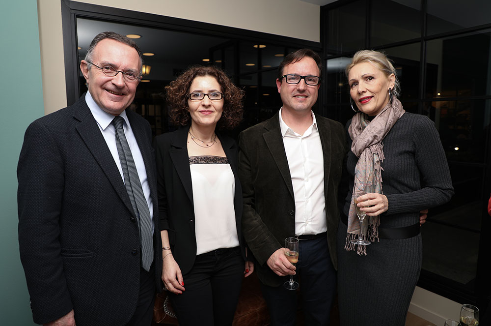 Convidats i director de Lucas Fox