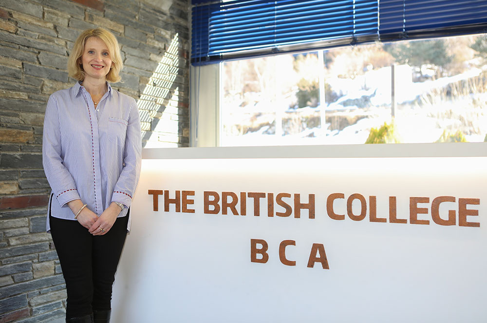Lisa Mason Jones al British College of Andorra