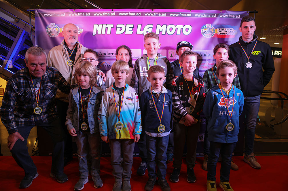 Nens premiats Nit de la Moto 2019 Andorra