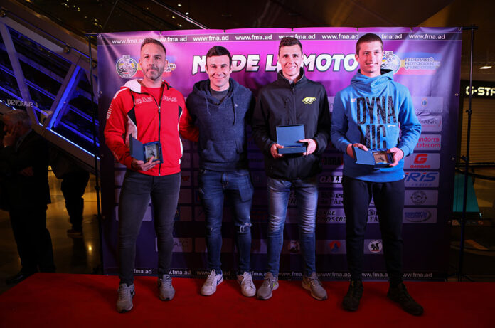 Toni Bou i campions Nit de la Moto 2019
