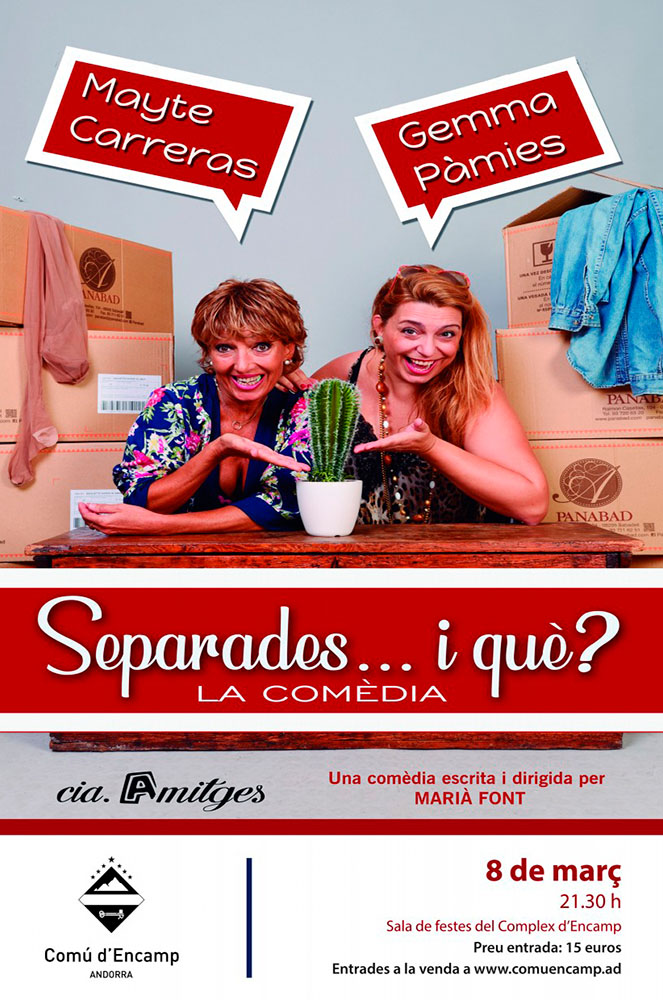 'Separades... I què?' agenda encamp