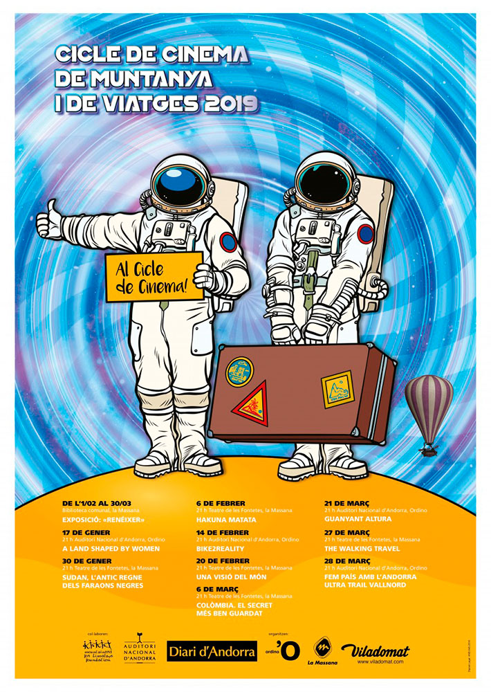 Agenda Cicle Cinema de Muntanya i Viatges La Massana - Ordino