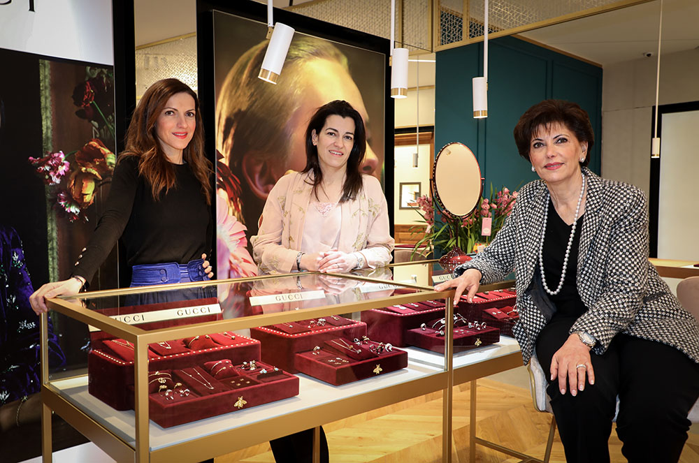 Rosa Pons i les seves filles Meritxell i Mireia Marsà