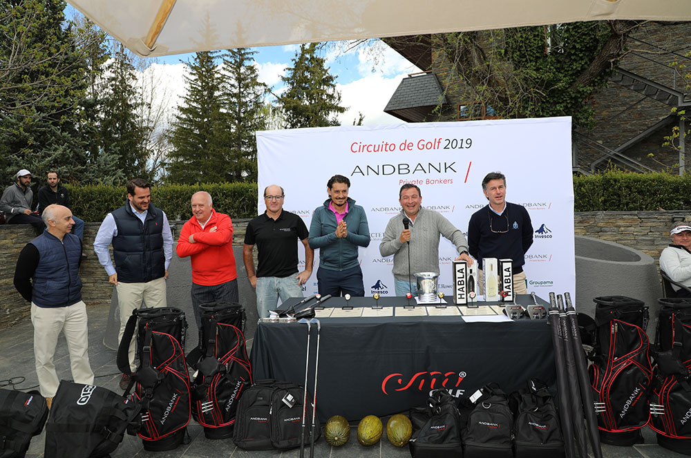 Taula tècnica del Torneig de Golf Andbank 2019