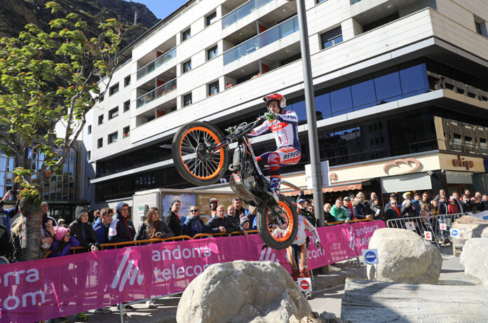 Toni Bou al Trial 3 Nacions d'Andorra