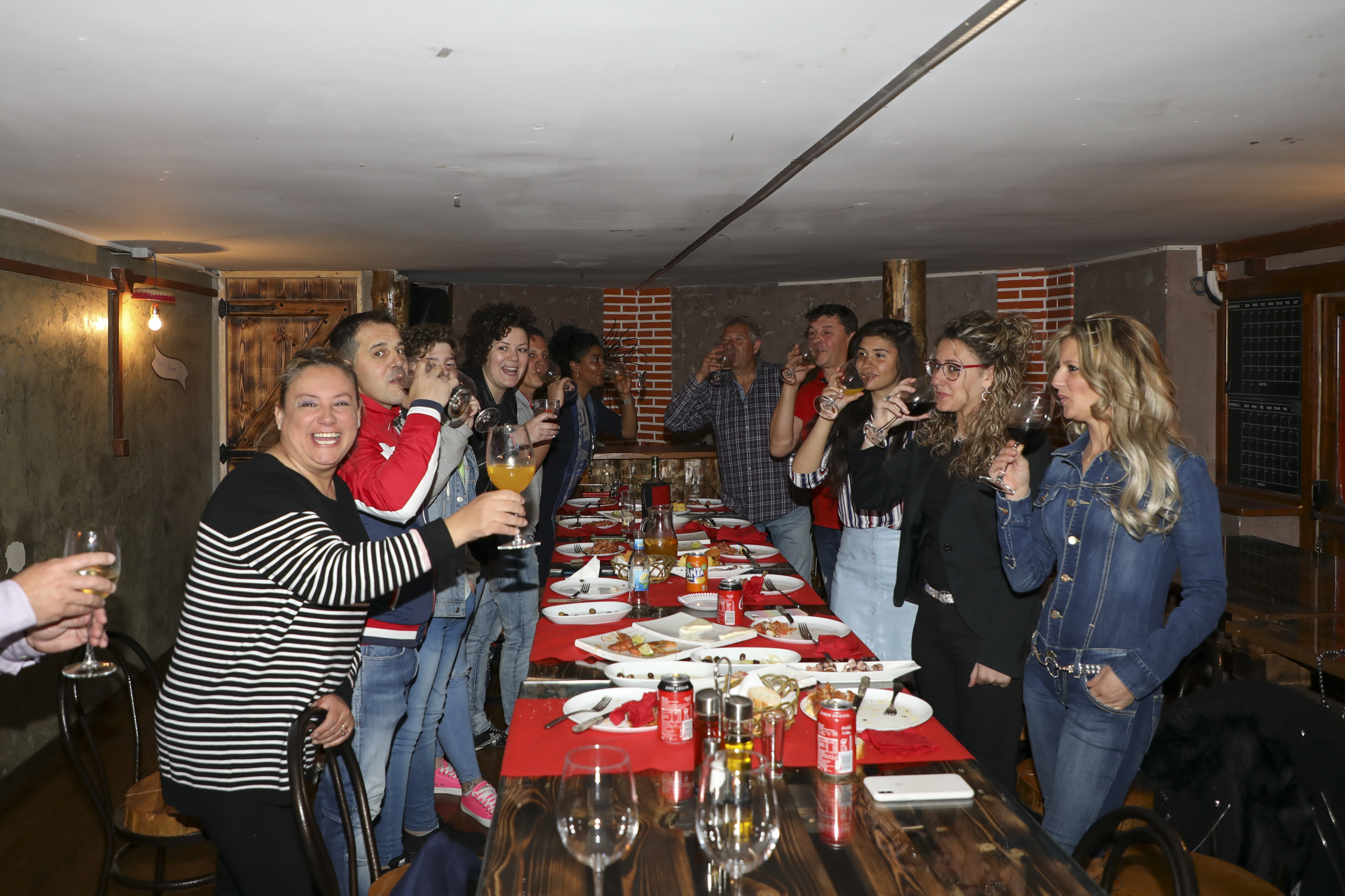 Brindis de l'aniversari de l'Ana Sofia Rocha da Costa