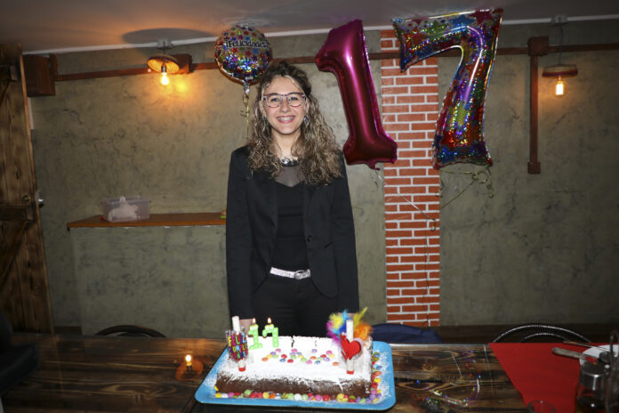 Ana Sofia Rocha da Costa al seu aniversari