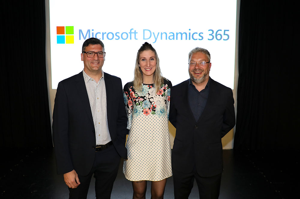 Equip de SucASuc que va presentar Microsoft Dynamics 365