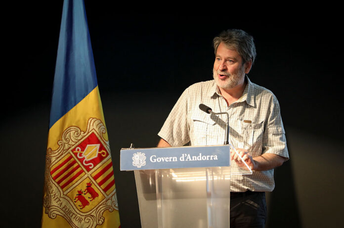 Francesc Puigpelat al premi carlemany 2019