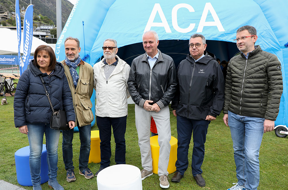 Representants d'institucions a la Fira de Mobilitat Elèctrica 2019