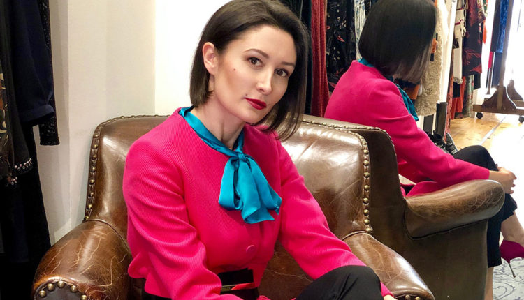 Katya Muir fashion blogger i model