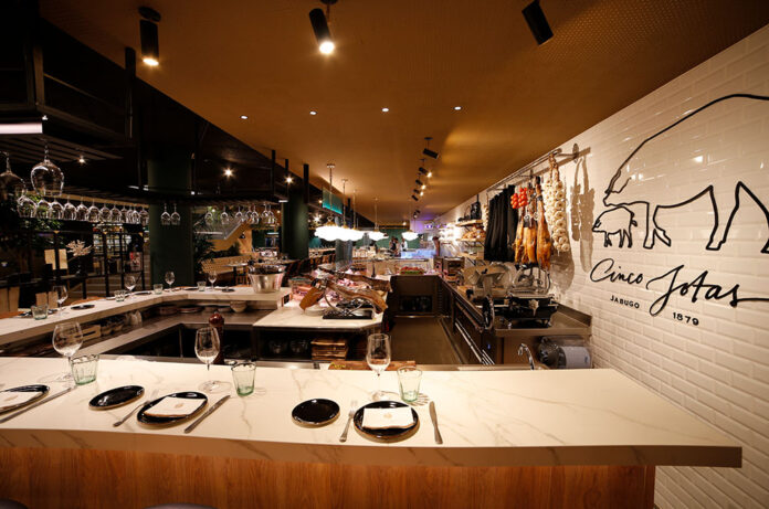 Angle panoràmic de l'espai ibèric de Chef's Table