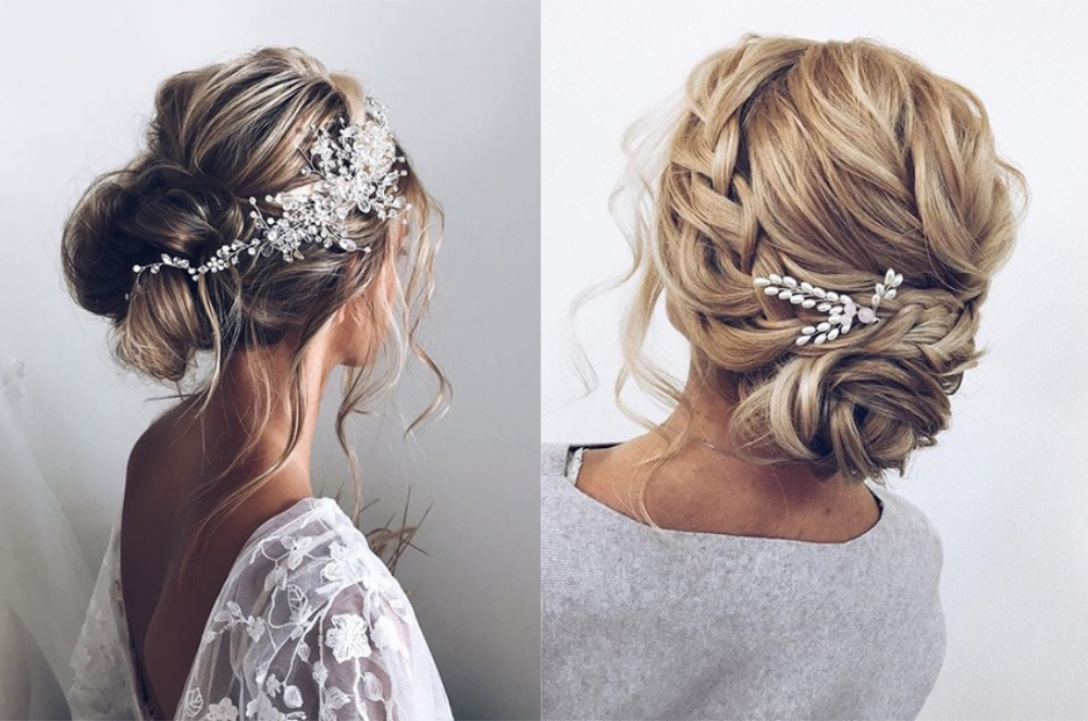 Pentinats amb detalls per a núvia