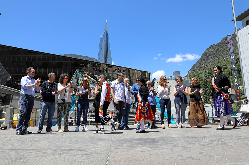 Autoritats a la Festa de la Parròquia d'Escaldes-Engordany