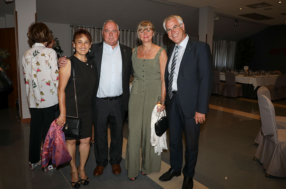 Convidats a la gala del Rotary Club Andorra