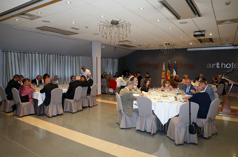 Sopar de canvi de president del Rotary Club Andorra
