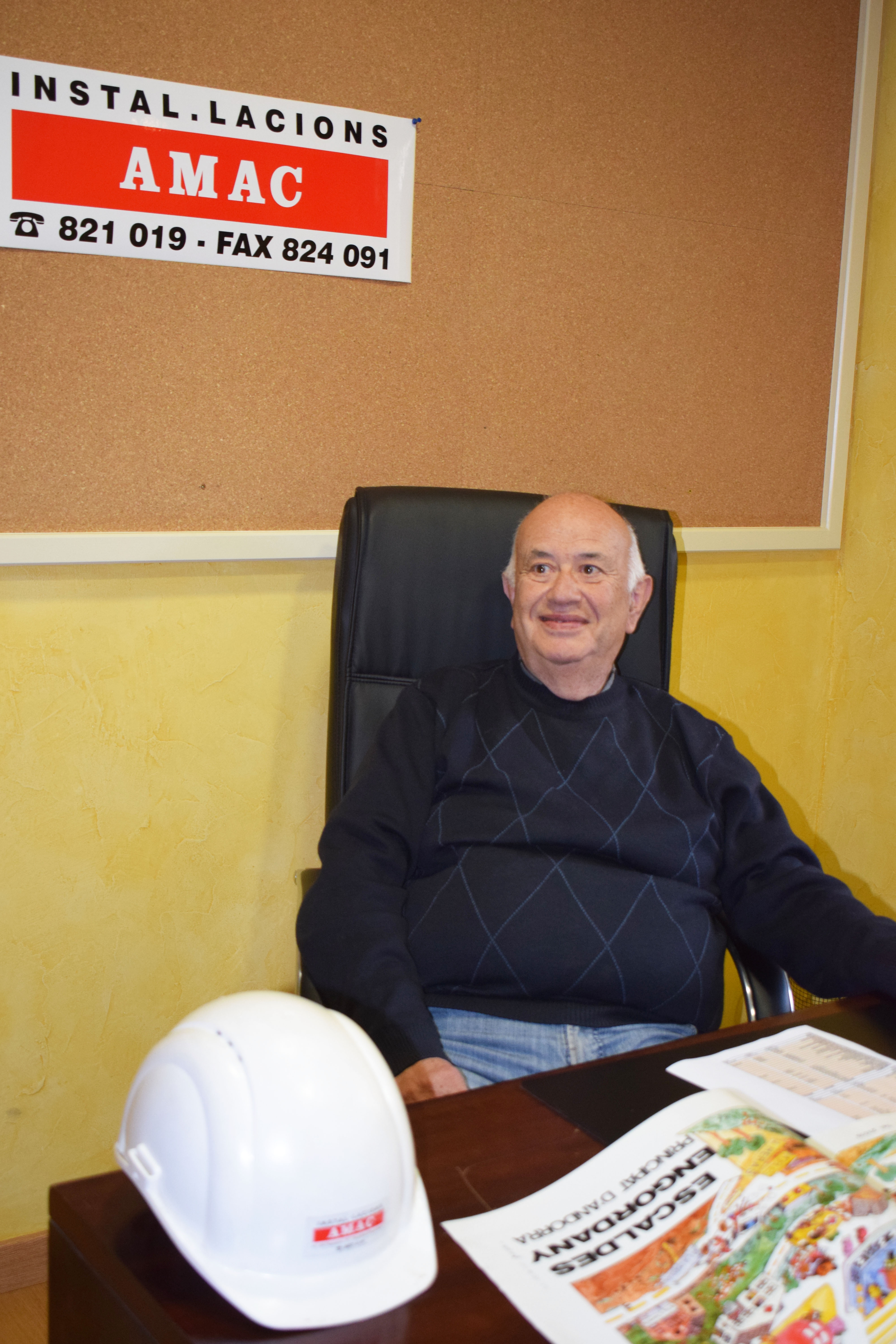 Antoni Manzana propietari d'Instal·lacions AMAC