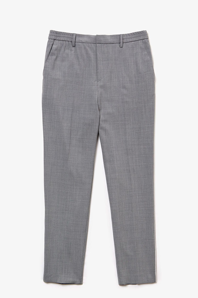 Xinesos d'home regular fit prisats en lona elàstica lleugera