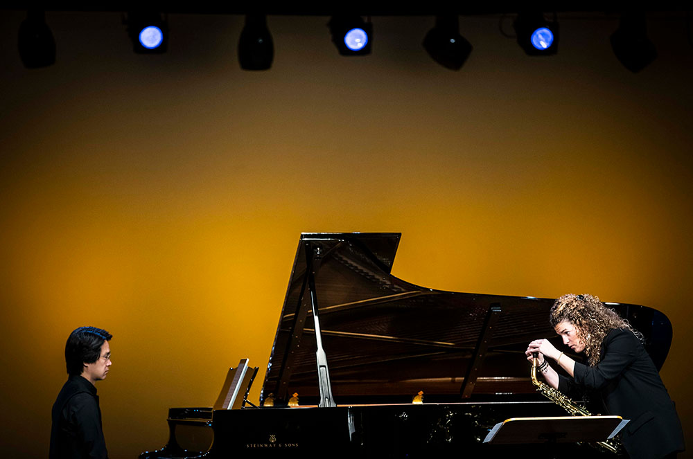 Pianista de l'Andorra Sax Fest