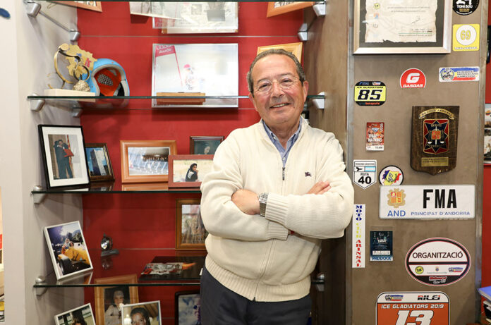 Toni Clascà és un apassionat de l'esport