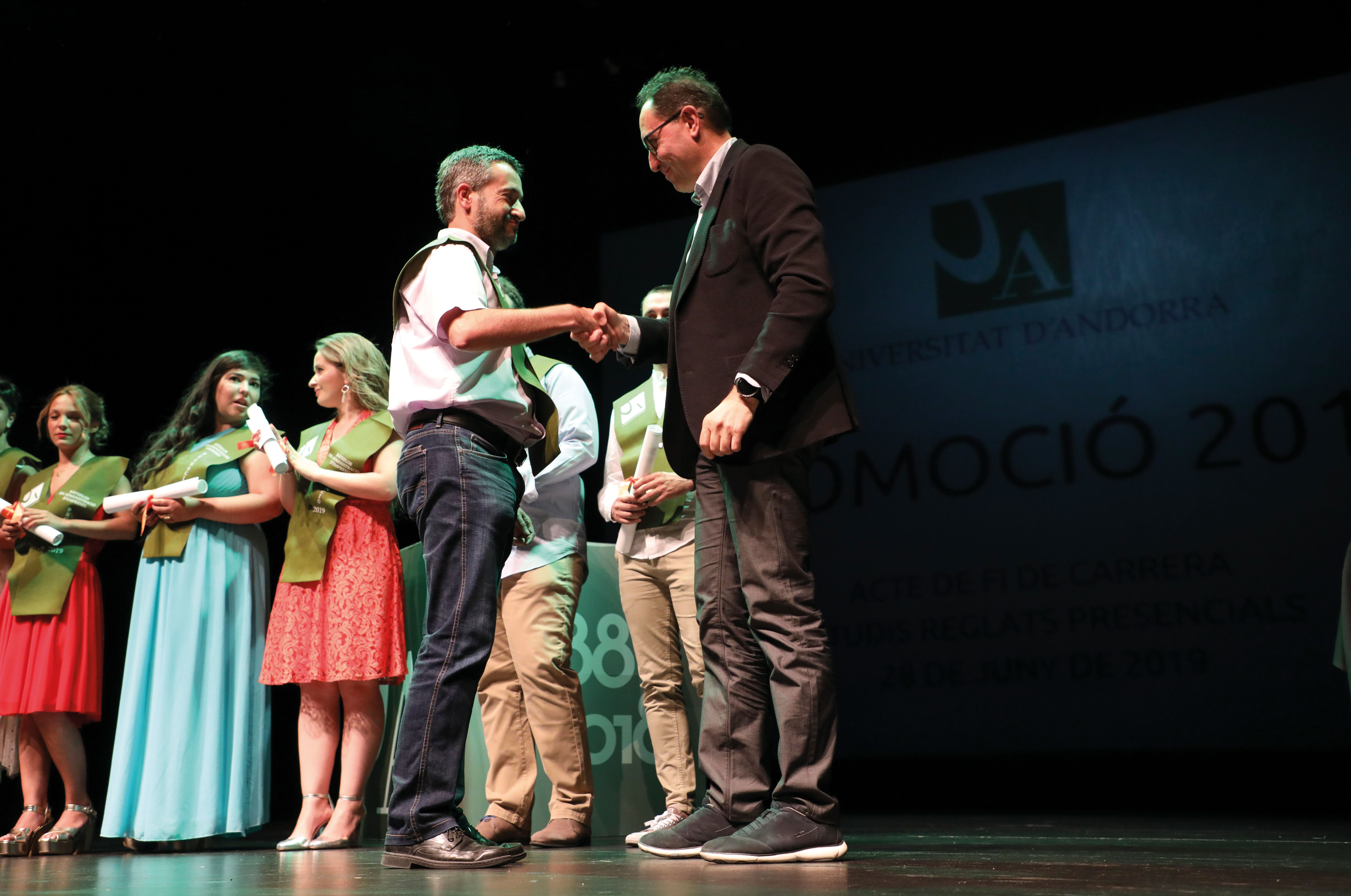 Acte de graduació uDa 2019