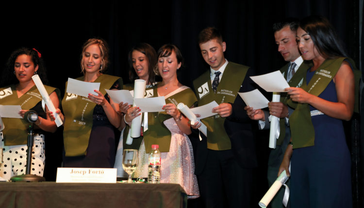 Acte de graduació uDa 2019